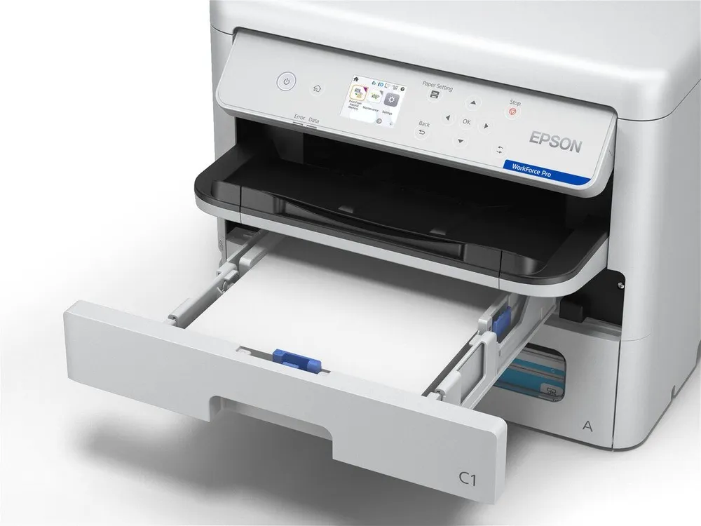 מדפסת הזרקת דיו צבעונית אלחוטית Epson WorkForce Pro EP-C800RDWF