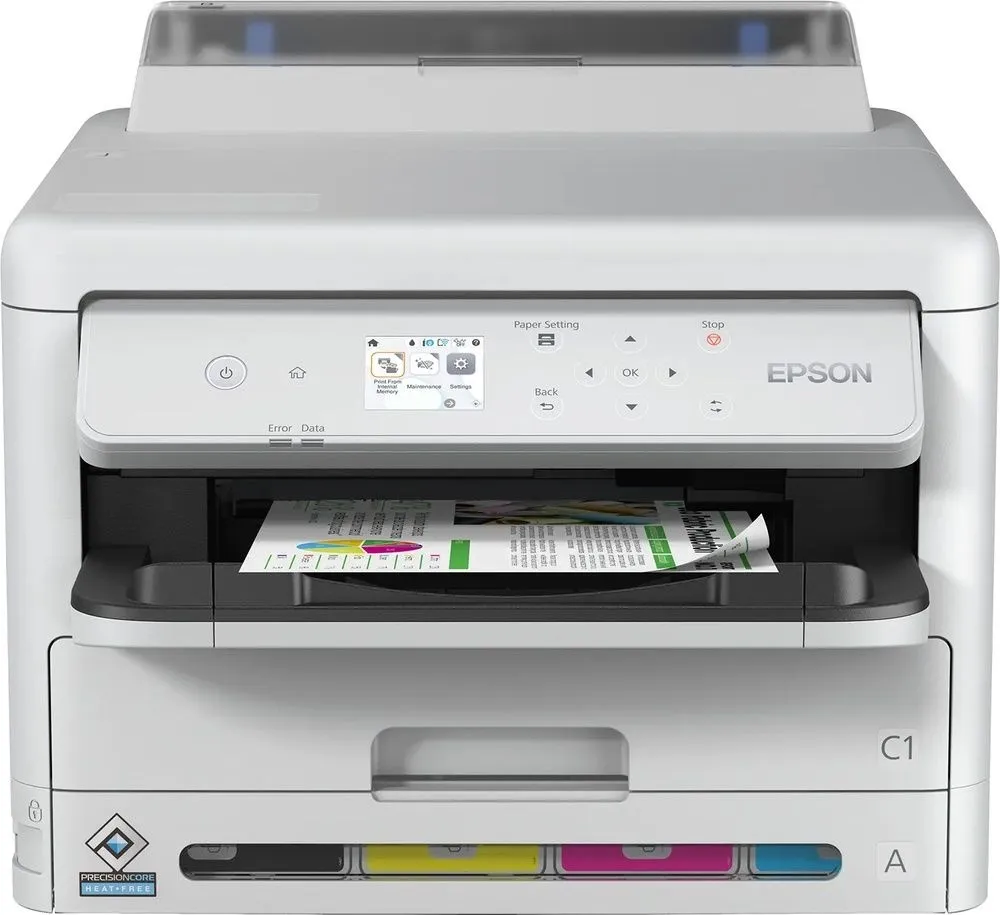 מדפסת הזרקת דיו צבעונית אלחוטית Epson WorkForce Pro WF-C5390DW