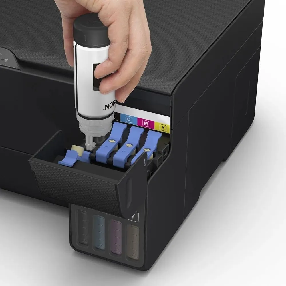 מדפסת הזרקת דיו צבעונית אלחוטית Epson EcoTank L3550