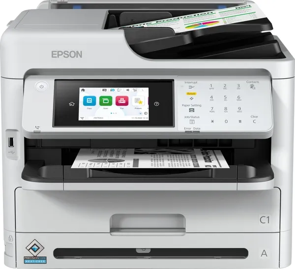 מדפסת הזרקת דיו שחור לבן אלחוטית Epson WorkForce Pro WF-M5899DWF