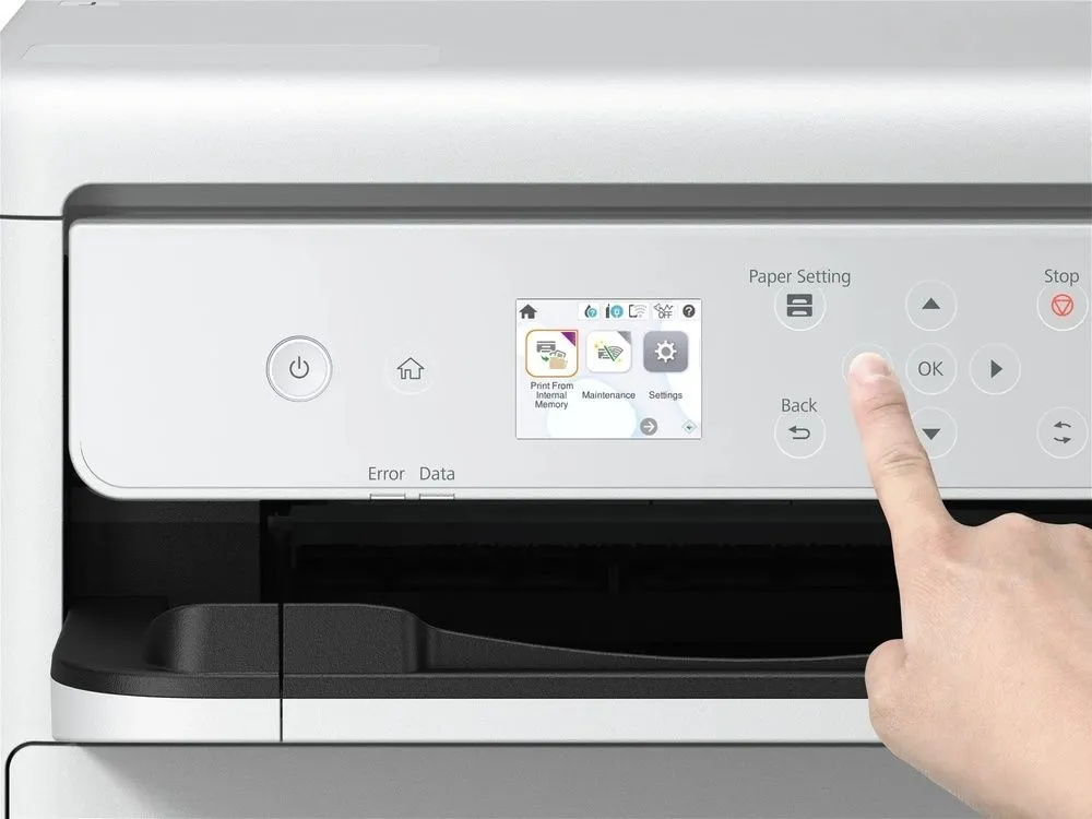 מדפסת הזרקת דיו שחור לבן אלחוטית Epson WorkForce Pro WF-M5399DW