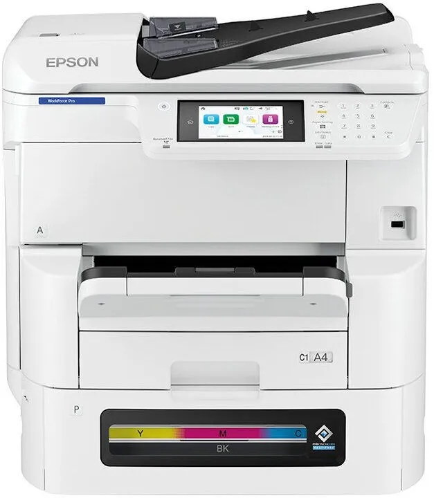 מדפסת A3 הזרקת דיו צבעונית אלחוטית Epson WorkForce Pro EM-C8100RDWF