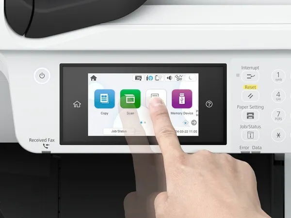 מדפסת A3 הזרקת דיו צבעונית אלחוטית Epson WorkForce Pro EM-C8100RDWF