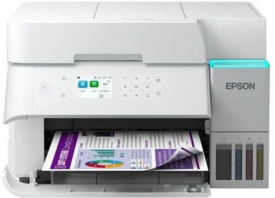 מדפסת הזרקת דיו צבעונית אלחוטית Epson EcoTank L6376
