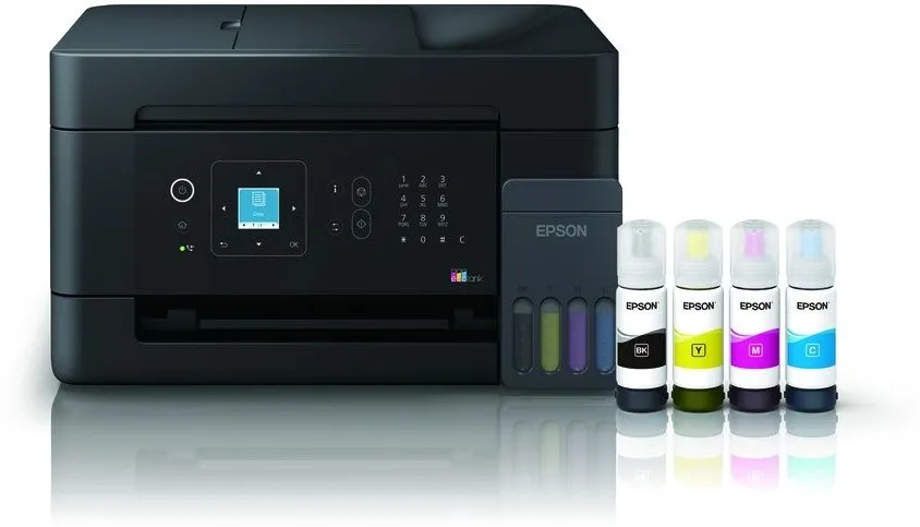 מדפסת הזרקת דיו צבעונית אלחוטית Epson EcoTank L5390