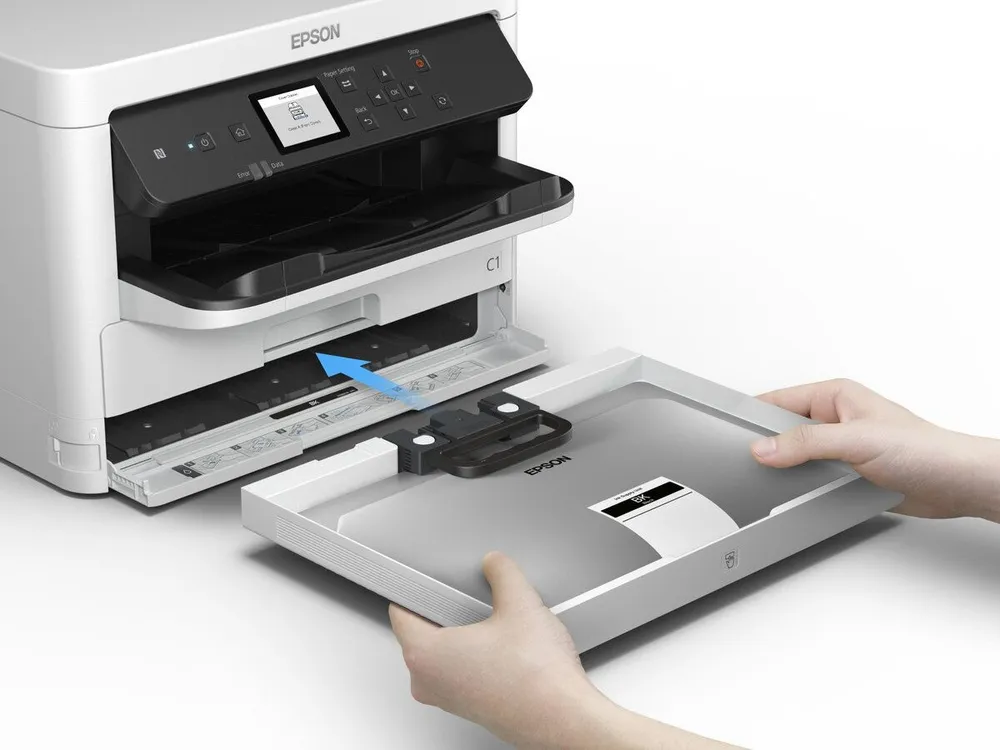 מדפסת הזרקת דיו שחור לבן אלחוטית Epson WorkForce WF5299DW