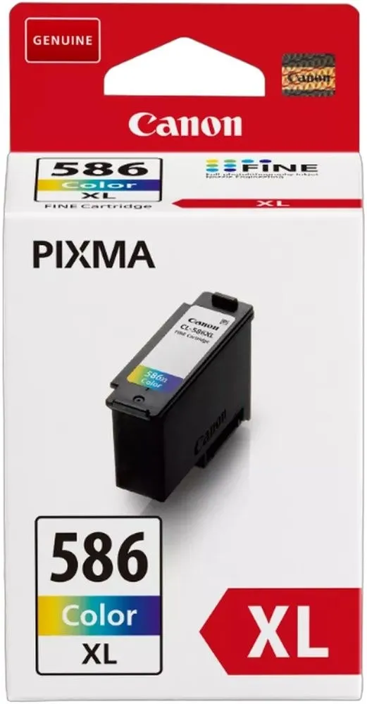 ראש דיו צבעוני מקורי Canon CL-586XL