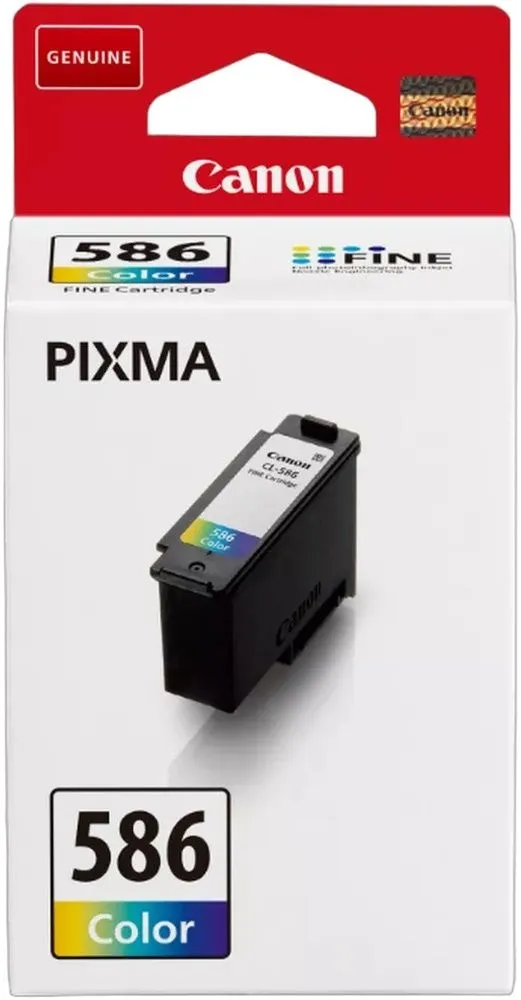 ראש דיו צבעוני מקורי Canon CL-586