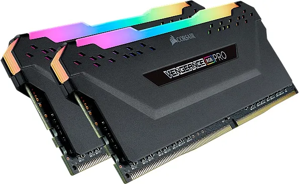 זיכרון למחשב נייח Corsair Vengeance RGB CMH16GX4M2E3200C16 2×8 DDR4 3200Mhz