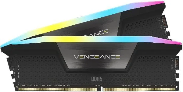 זיכרון למחשב נייח Corsair Vengeance RGB CMH32GX5M2E6000C36 2X16 DDR5 6000Mhz