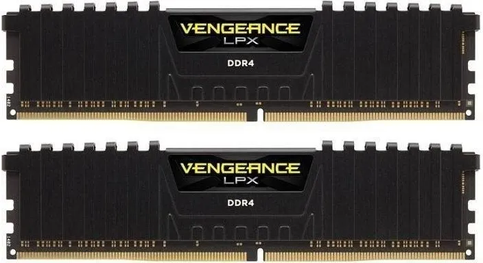 זיכרון למחשב נייח Corsair Vengeance Lpx CMK64GX4M2E3200C16 DDR4 3200Mhz