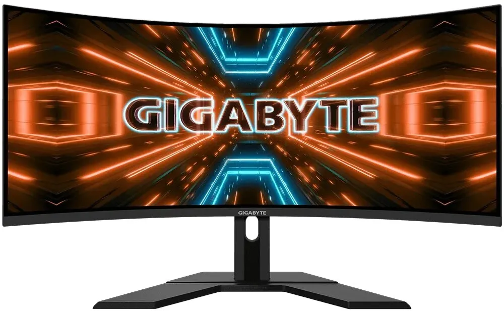 מסך מחשב קעור Gigabyte 2K 34" G34WQC Gaming Monitor