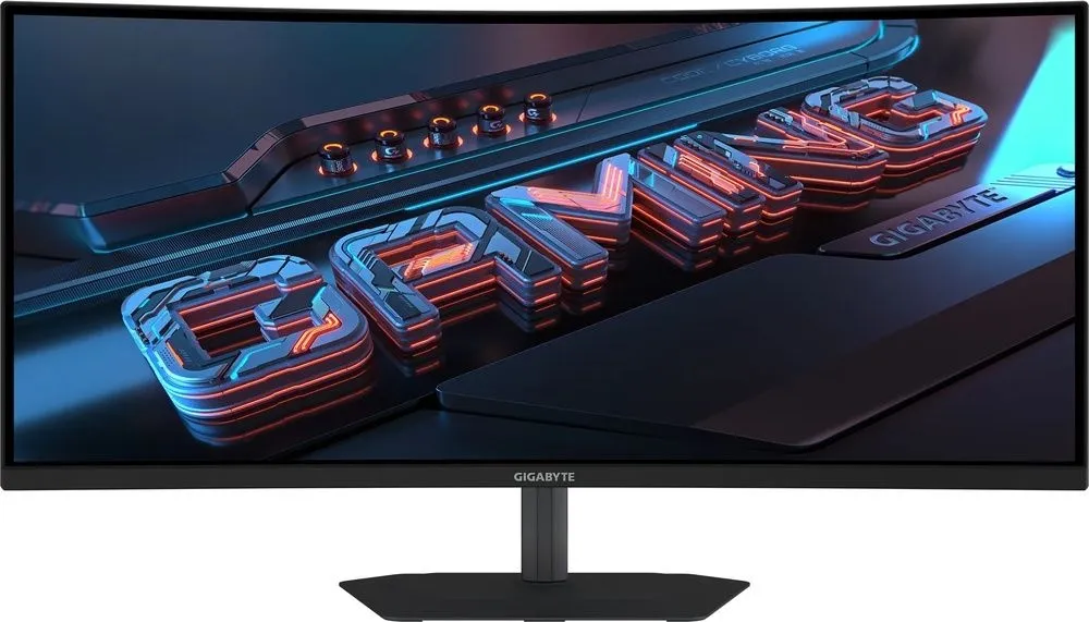 מסך מחשב קעור Gigabyte 2K 34" G34WQC2 200Hz Gaming Monitor
