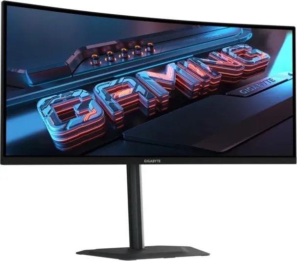 מסך מחשב קעור Gigabyte 2K 34" G34WQC2 200Hz Gaming Monitor