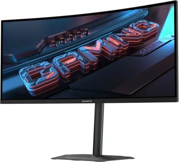 מסך מחשב קעור Gigabyte 2K 34" G34WQC2 200Hz Gaming Monitor