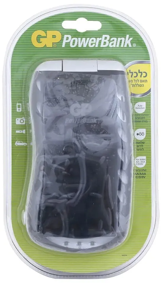 מטען סוללות אוניברסלי GP GPACCPB19012 PowerBank