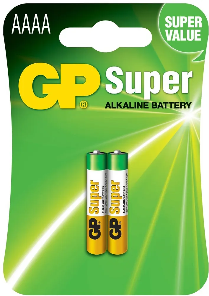 2 סוללות GP GPPCA025A001 LR61
