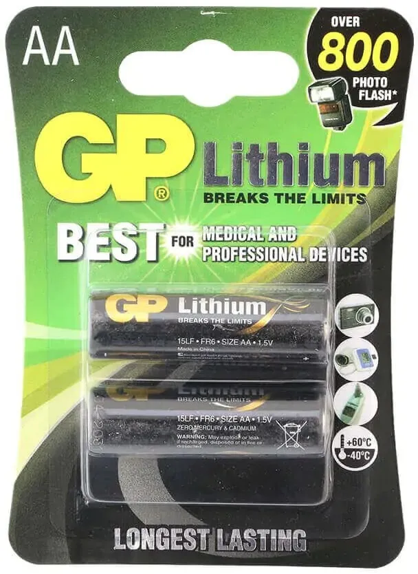 סוללת ליתיום GP GPPCL15LF000 AA