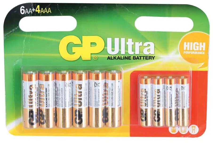 10 סוללות GP GSPCA15AU305 AAA AA