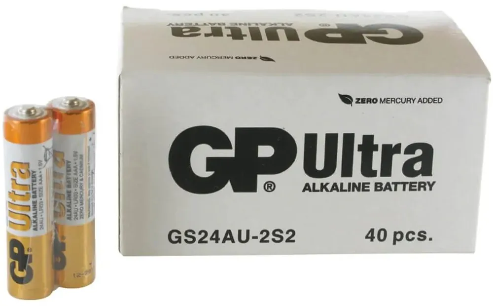 40 סוללות GP GSPCA24AU000 AAA