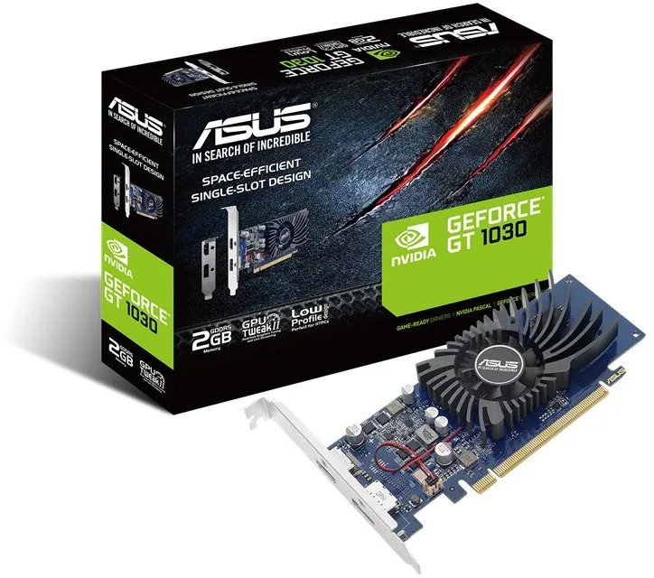 כרטיס מסך Asus GeForce GT 1030 2GB GT1030-2G-BRK