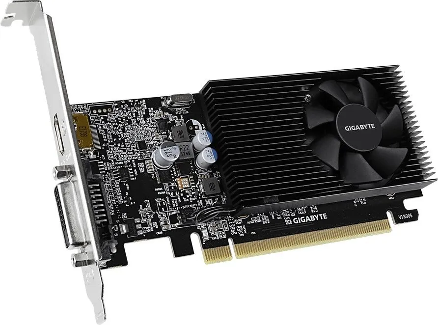 כרטיס מסך Gigabyte GeForce GT 1030 Low Profile D4 2GB GV-N1030D4-2GL