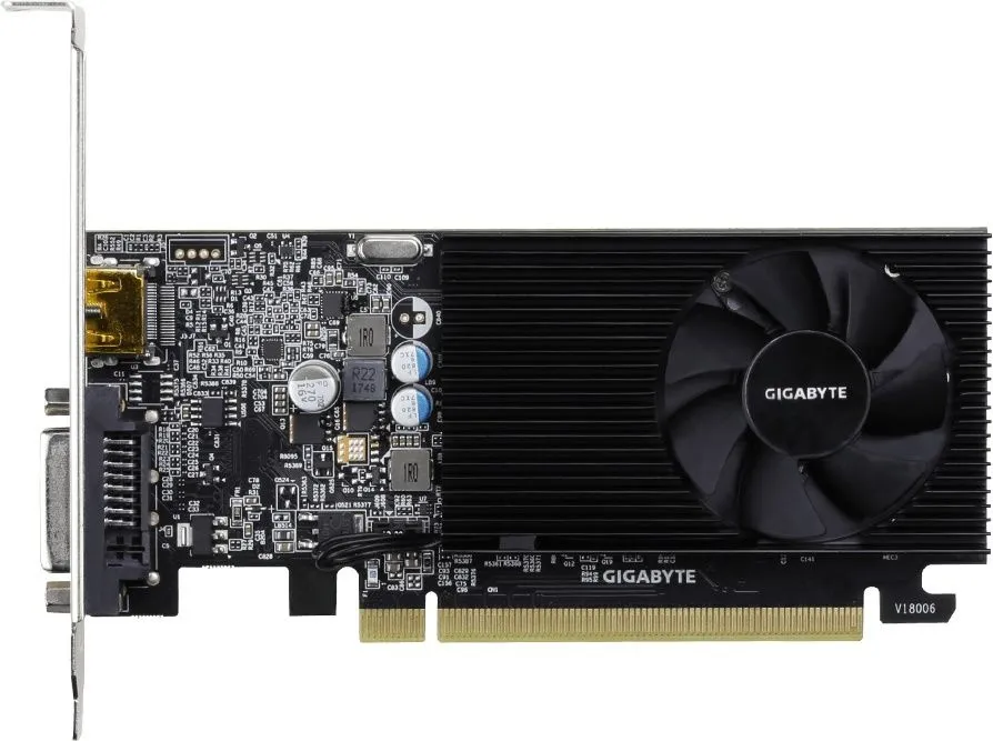 כרטיס מסך Gigabyte GeForce GT 1030 Low Profile D4 2GB GV-N1030D4-2GL