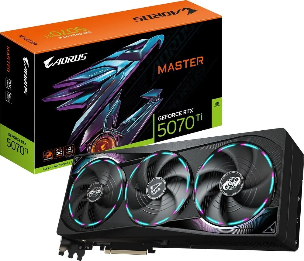 כרטיס מסך Gigabyte GeForce RTX 5070 Ti 16GB GV-N507TAORUS M-16GD