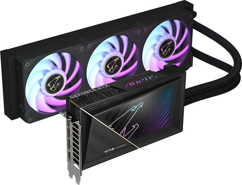 כרטיס מסך Gigabyte GeForce RTX 5080 16GB GV-N5080AORUSX W-16GD