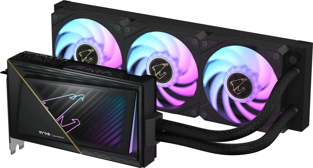 כרטיס מסך Gigabyte GeForce RTX 5080 16GB GV-N5080AORUSX W-16GD