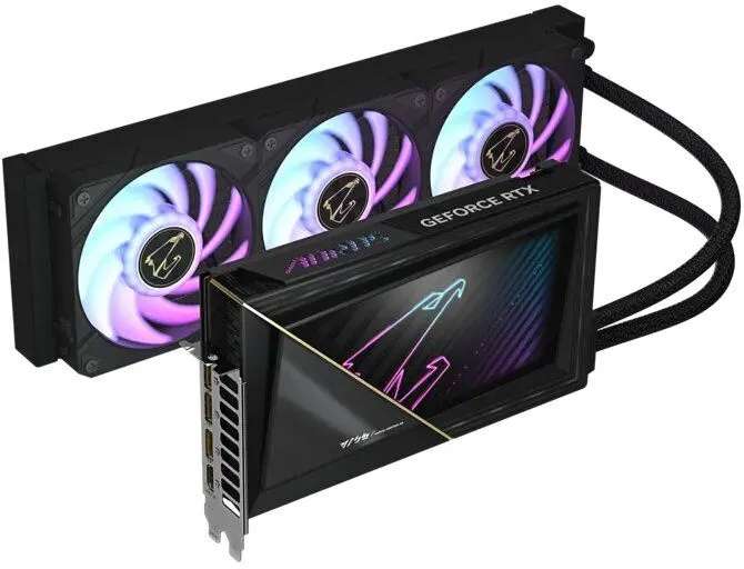 כרטיס מסך Gigabyte Geforce RTX 5090 Xtreme Waterforce 32GB GDDR7 GV-N5090AORUSX W-32GD