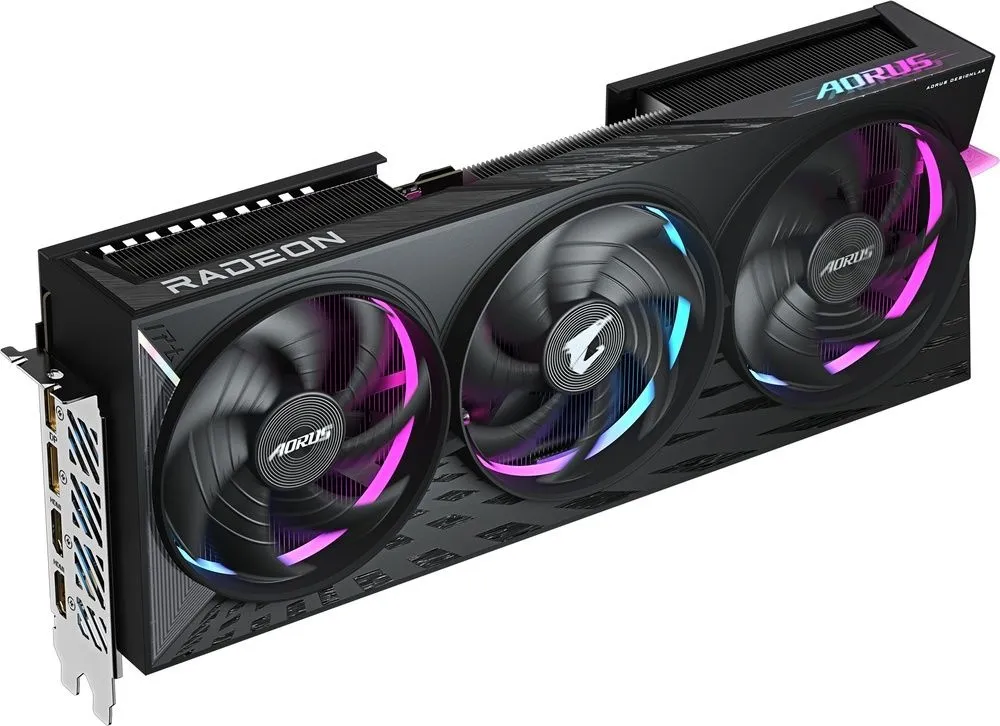 כרטיס מסך Gigabyte Radeon RX 9070 XT 16GB GV-R9070XTAORUS E-16GD