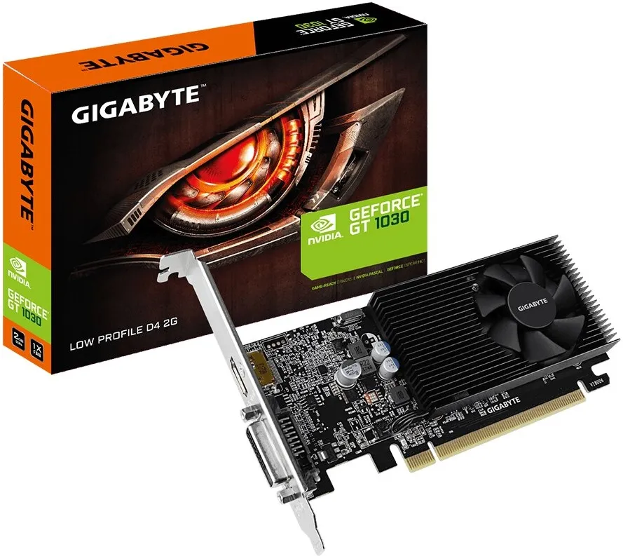 כרטיס מסך Gigabyte Geforce GT1030 2GB GV-N1030D4-2GL