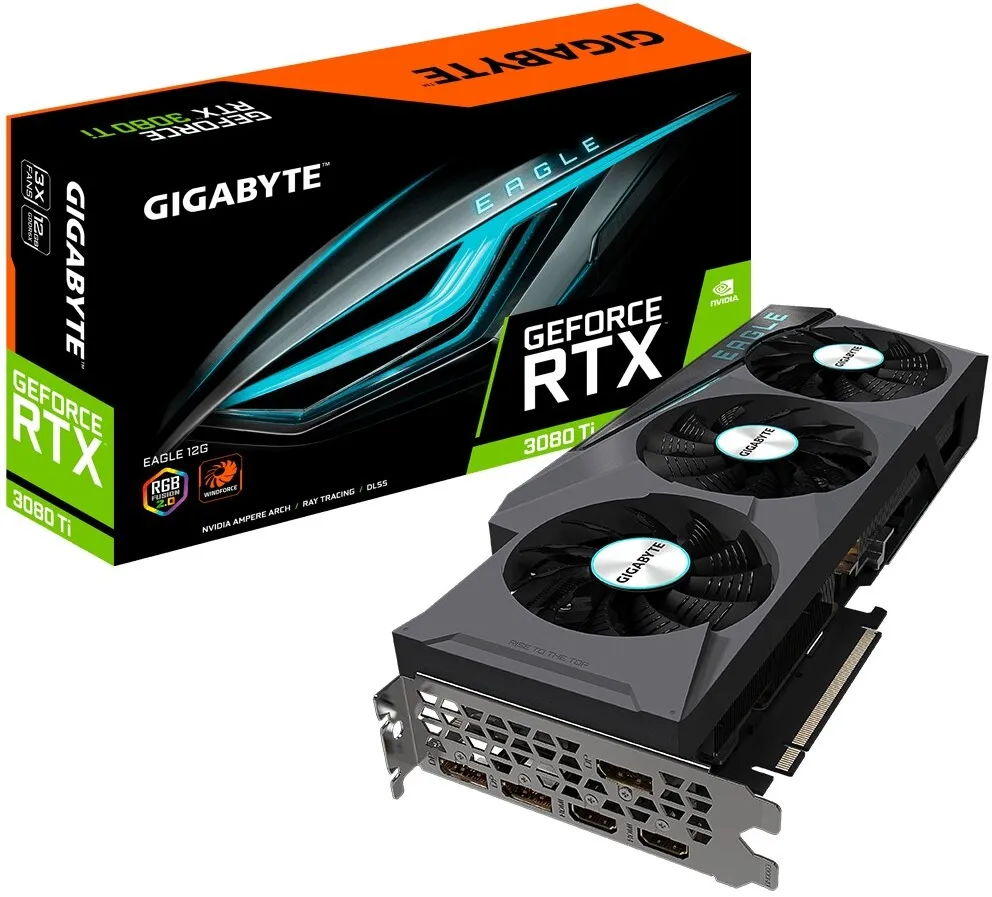 כרטיס מסך Gigabyte GeForce RTX™ 3080 12GB GV-N308TEAGLE-12GD