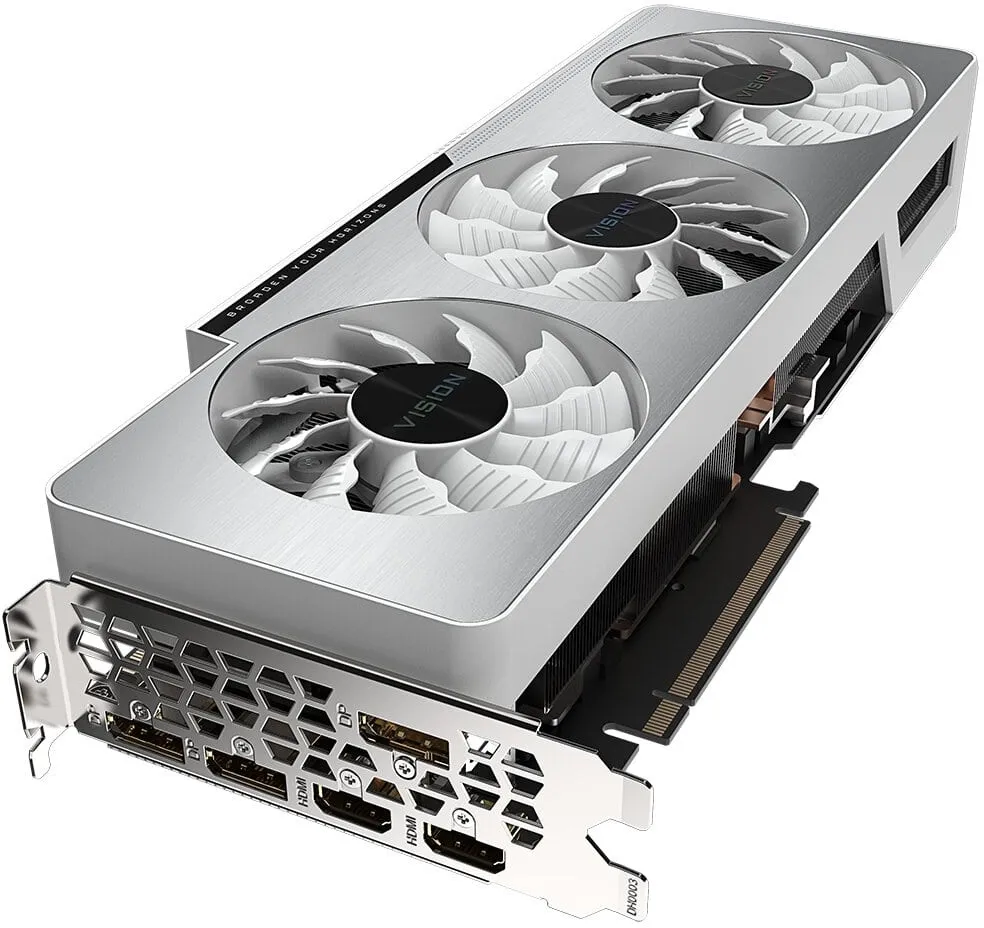 כרטיס מסך Gigabyte GeForce RTX 3090 24GB GV-N3090VISION OC-24GD