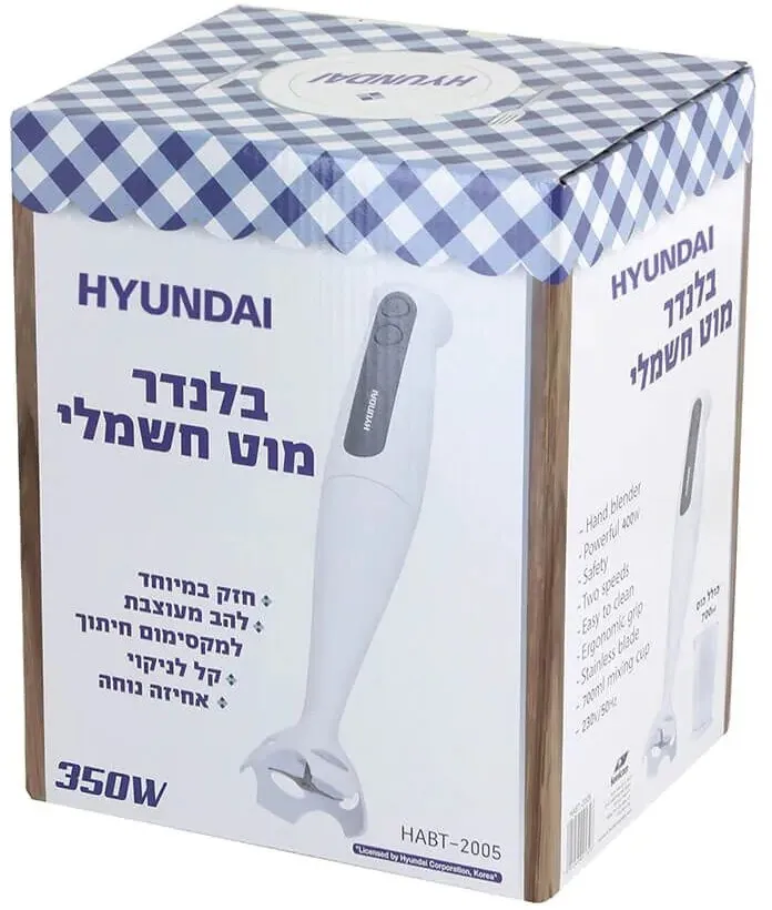 בלנדר מוט Hyundai HABT-2005 350W 0.7L