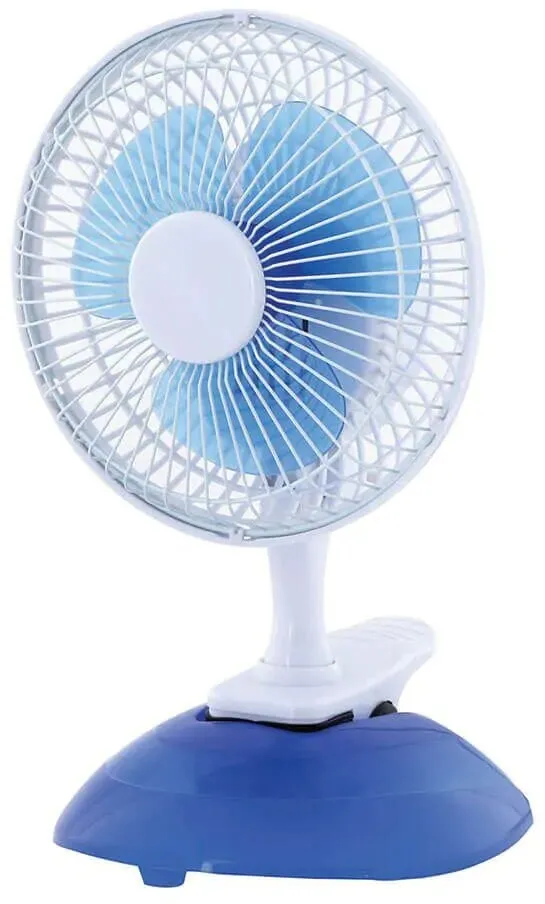 מאוורר שולחני Semicom HAFA-07C1 7" 20W בצבע לבן/כחול