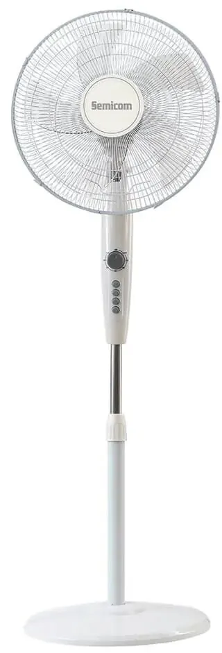 מאוורר עמוד Semicom HAFA-16BT 16" 58W בצבע לבן