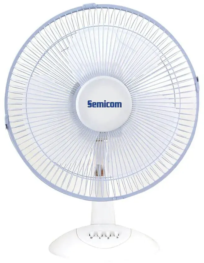 מאוורר שולחני Semicom HAFA-16TB1 16" 45W בצבע לבן