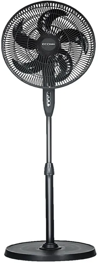 מאוורר עמוד ECO EURO HAFA-16XWB 16" 50W בצבע שחור