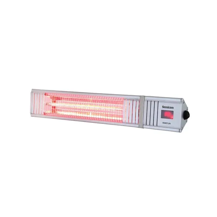 תנור אמבטיה 9 מצבים כולל שלט Semicome HAH-2044 2000W – כסוף