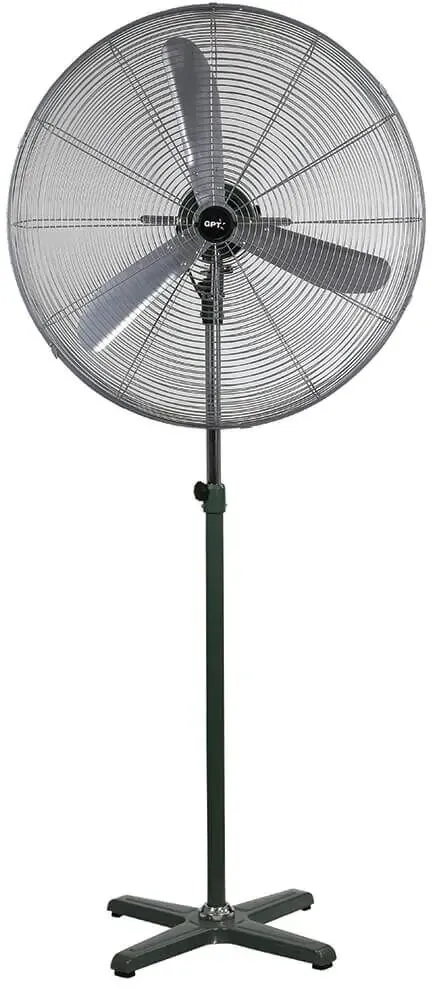 מאוורר תעשייתי GPT HAIN-7500S 30" 280W בצבע כסוף