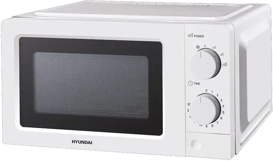 מיקרוגל מכאני Hyundai HAM-M21E בנפח 20 ליטר בצבע לבן
