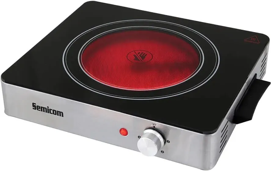 כיריים קרמיות Semicom HAP-101-C6S 2000W