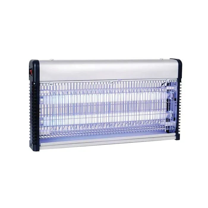 קוטל יתושים/חרקים Eco Euro JB20E-2X15L2 הספק 14W בצבע כסוף/שחור