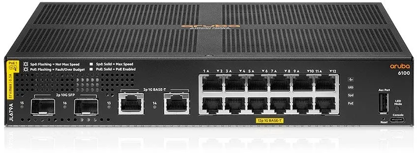 רכזת רשת / מתג Aruba CX 6100 JL679A POE 139W