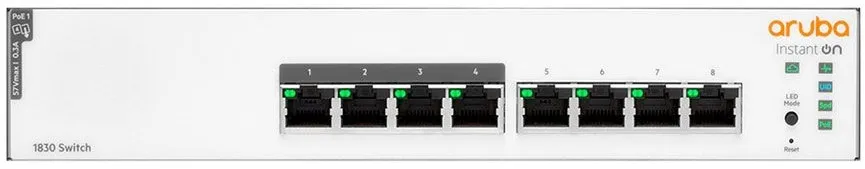 רכזת רשת / מתג Aruba Instant On 1830 JL811A POE 65W