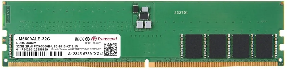 זיכרון למחשב נייח Transcend JM5600ALE-32G DDR5 5600MHz