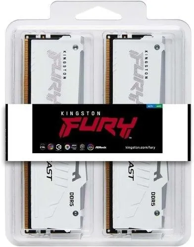 זיכרון למחשב נייח Kingston Fury Beast RGB KF5-32643200 2×16 DDR5 6000MHz