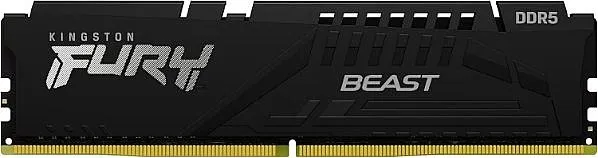 זיכרון למחשב נייח Kingston Fury Beast KF560C30BBE-32 DDR5 6000Mhz